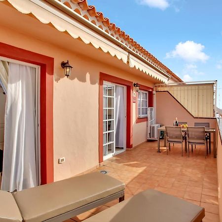 Top Floor, Sea View, Huge Terrace, Heated Pool, Garage Los Cristianos  Exteriér fotografie