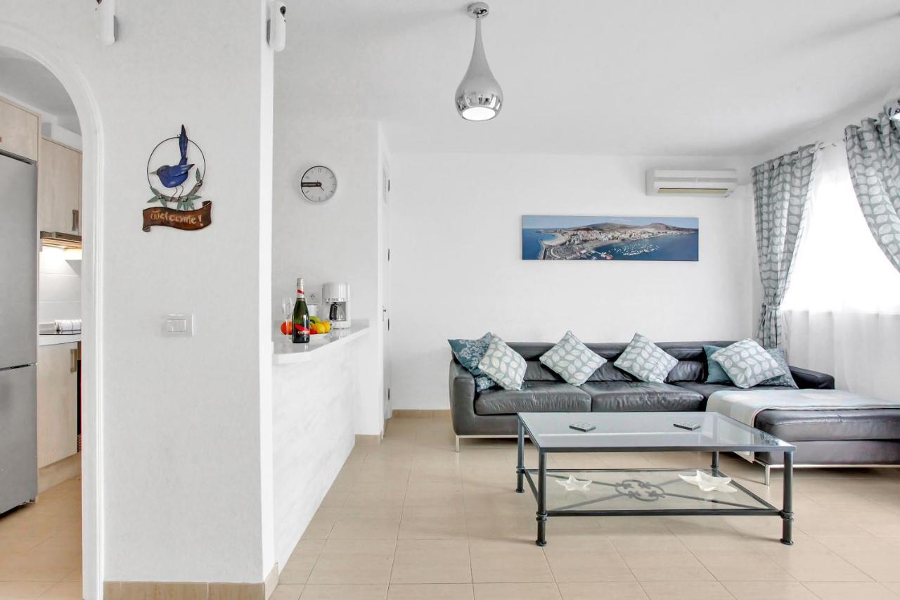 Top Floor, Sea View, Huge Terrace, Heated Pool, Garage Los Cristianos  Exteriér fotografie