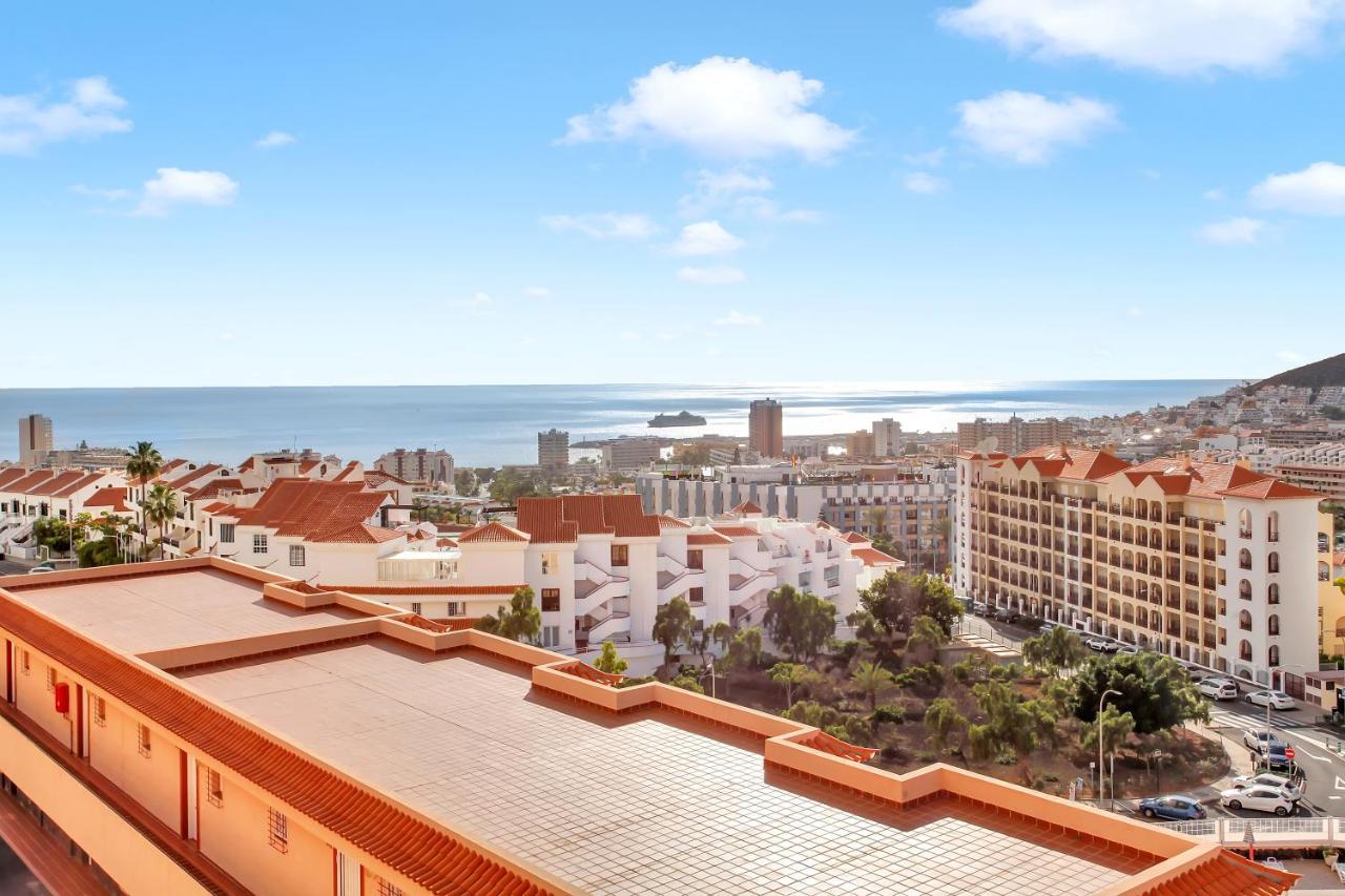 Top Floor, Sea View, Huge Terrace, Heated Pool, Garage Los Cristianos  Exteriér fotografie