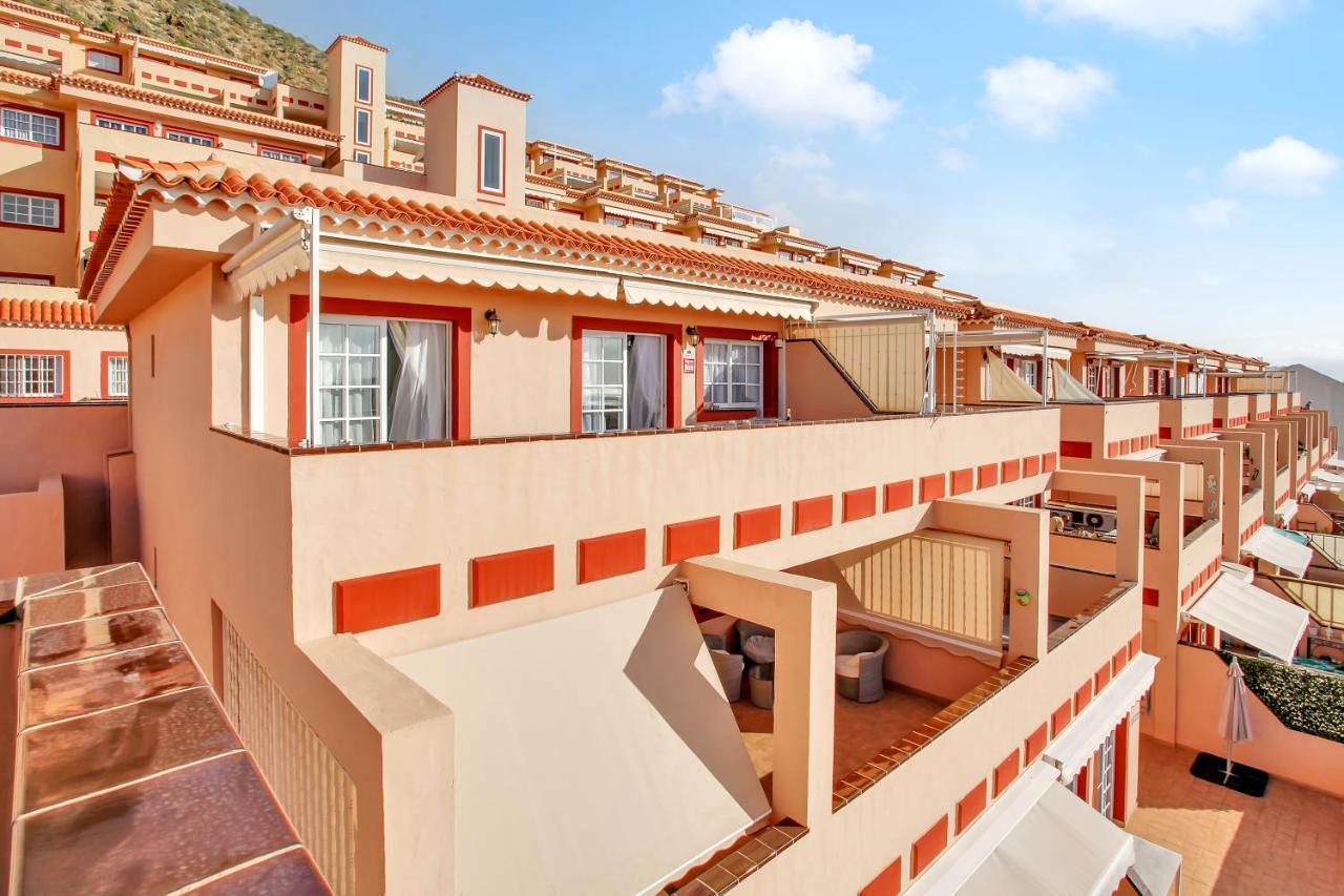Top Floor, Sea View, Huge Terrace, Heated Pool, Garage Los Cristianos  Exteriér fotografie