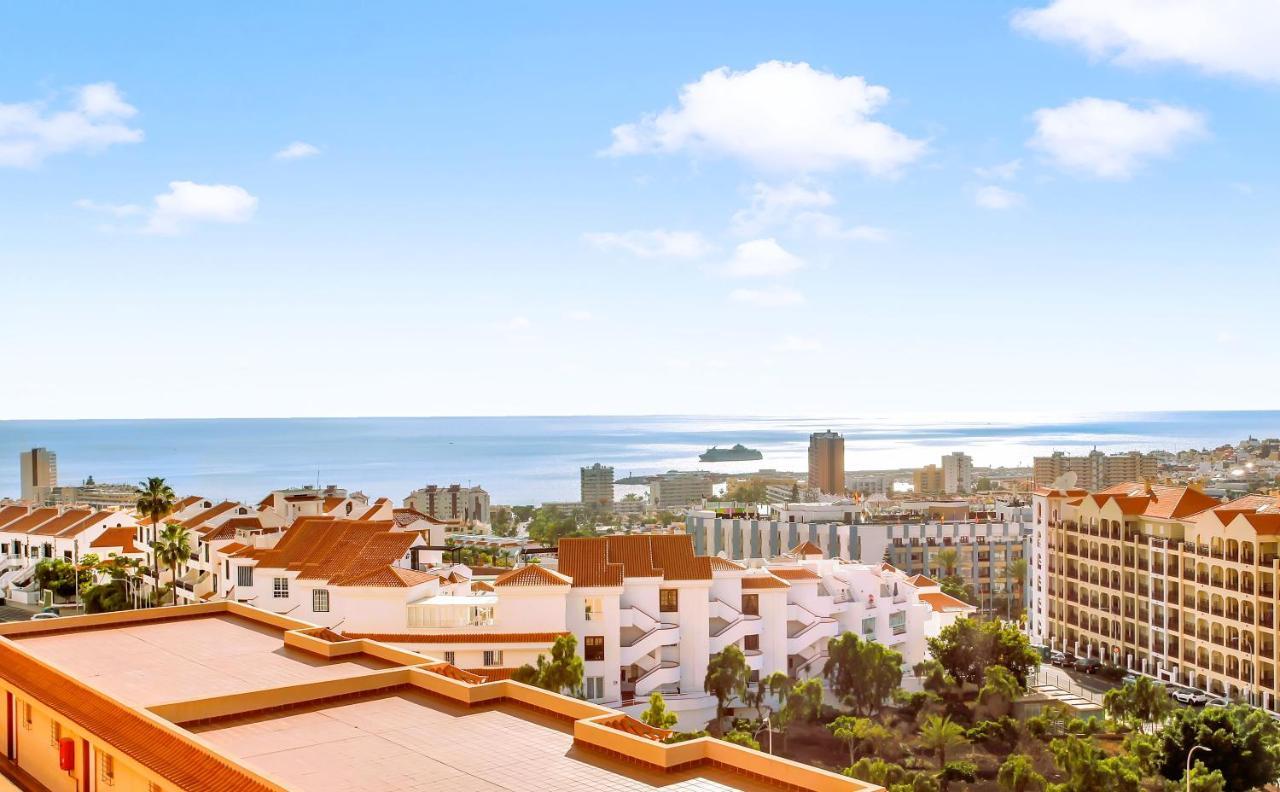 Top Floor, Sea View, Huge Terrace, Heated Pool, Garage Los Cristianos  Exteriér fotografie